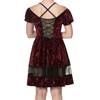 Banned - DARING UNTIL DAWN Robe courte - Bordeaux rouge/Rouge Product image